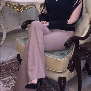 Elegant Tan Women's Pants